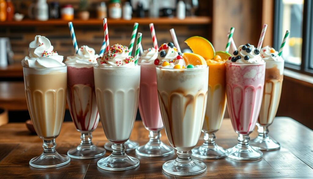 Milkshakes gourmet