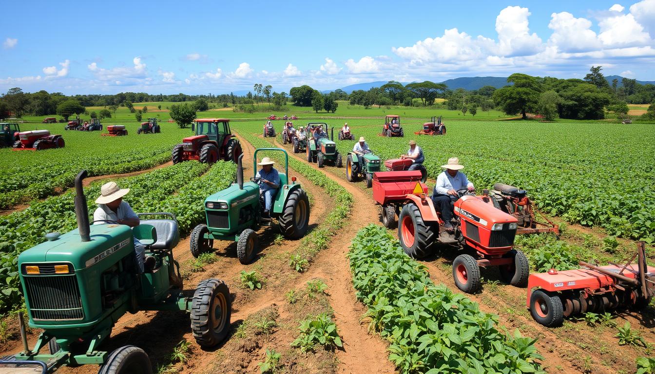 Como faturar com o aluguel de máquinas agrícolas para pequenos produtores?