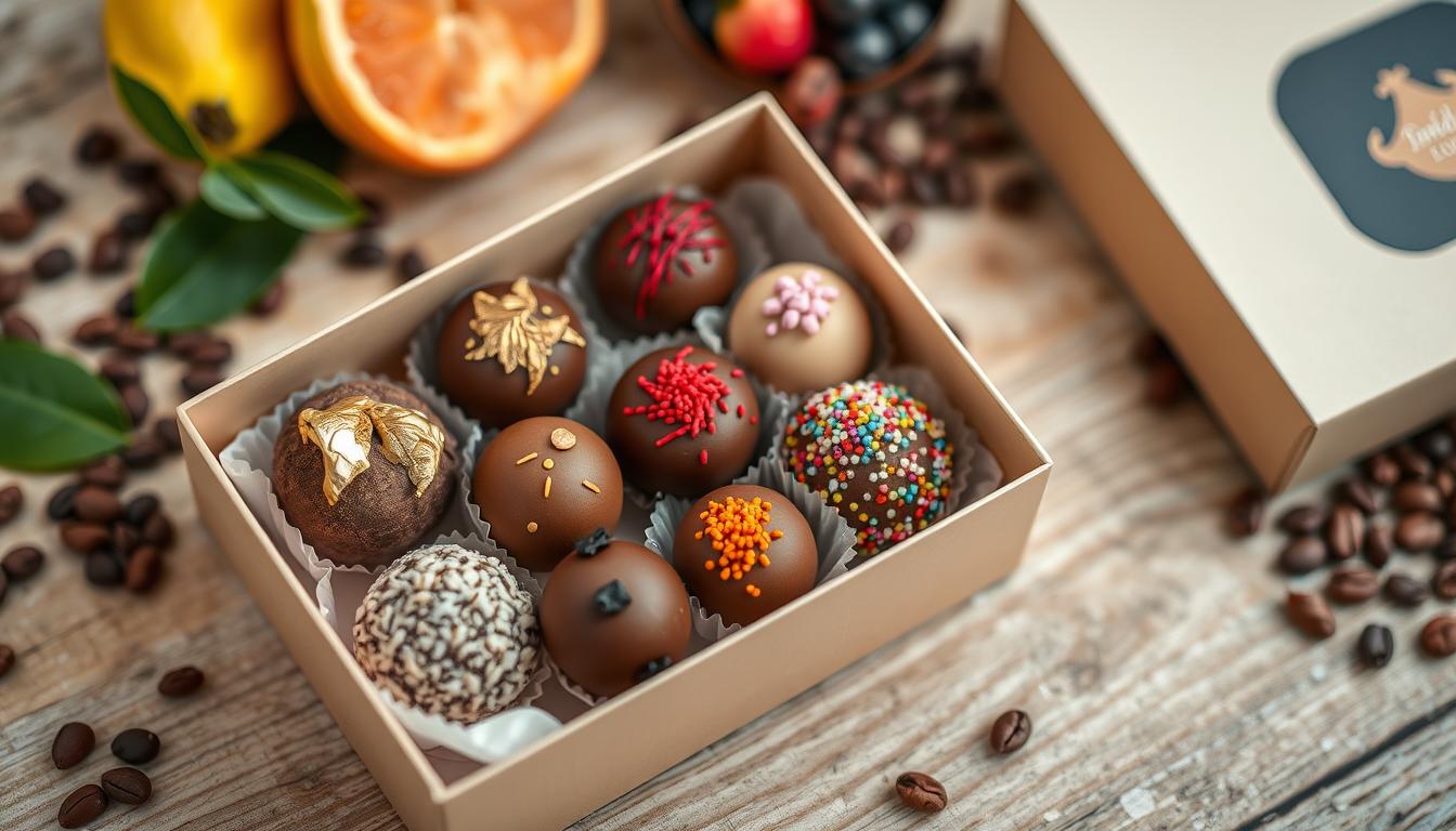 Lucre com Trufas Artesanais: Chocolates personalizados que encantam!