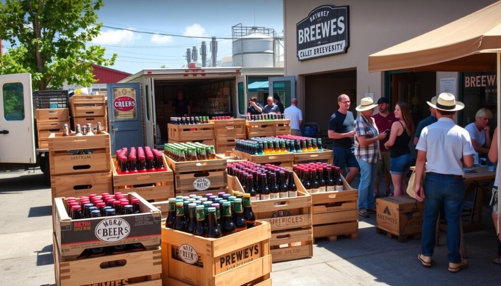 distribuição de cervejas artesanais