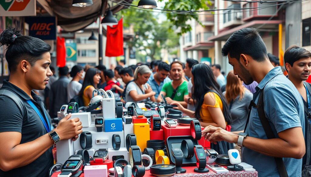 mercado de wearables de saúde