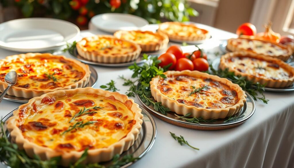 quiche para eventos