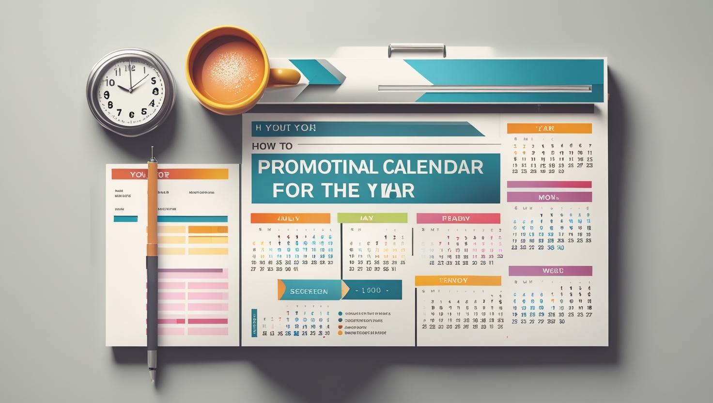 Como criar um calendário de promoções para o ano