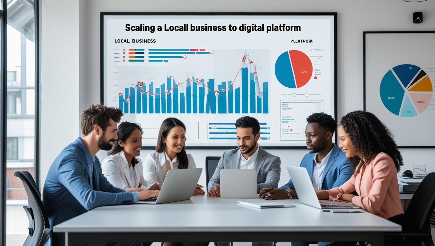 Como escalar um negócio local para o digital