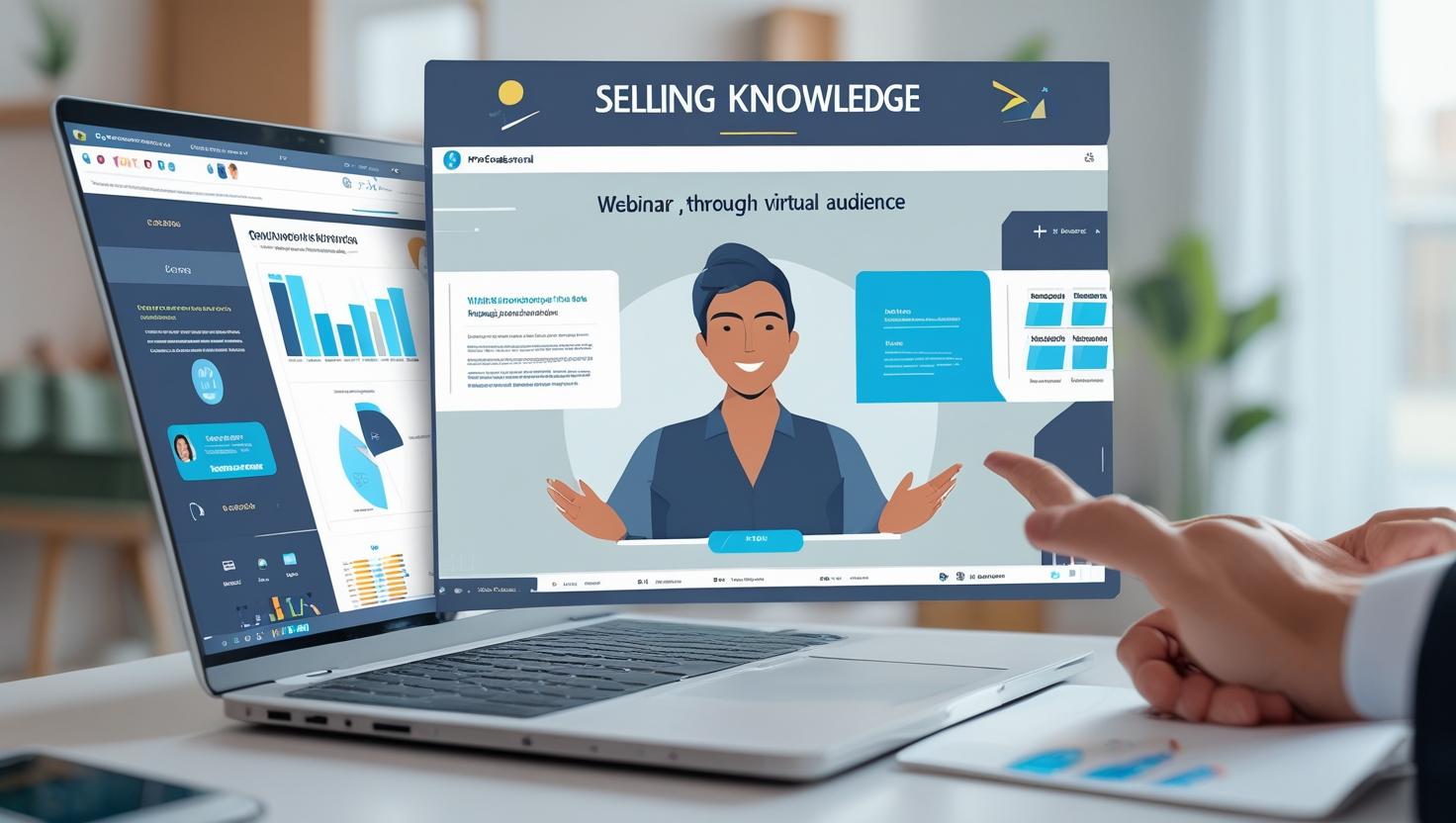 Como vender conhecimento com webinars e palestras online
