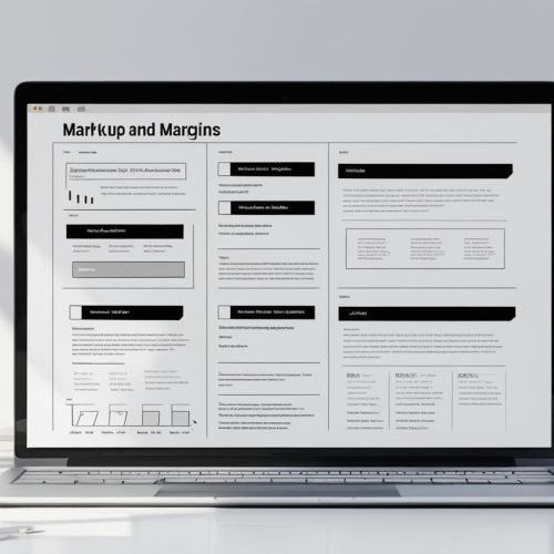 Como aplicar markup e margem de forma correta