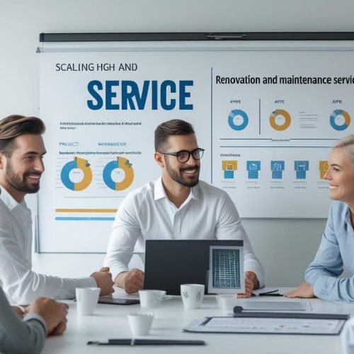Como escalar um serviço de reformas e manutenção