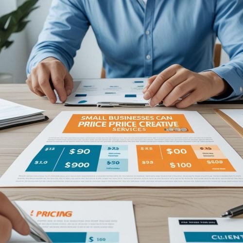 Como precificar serviços criativos para pequenas empresas