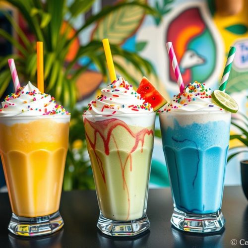 Fature com Milkshakes Criativos: Bebidas que se destacam e geram renda!