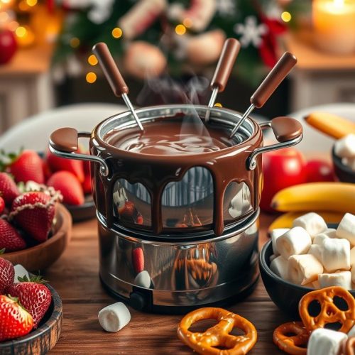 Lucre com Fondue de Chocolate: Uma sobremesa que encanta em todas as estações!