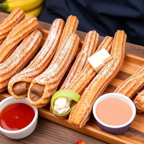 Ganhe dinheiro com Churros Gourmet: Um clássico com recheios inovadores!